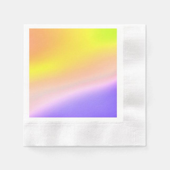 Brushed Brights Paper Napkin (Front)
