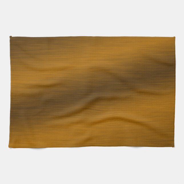 Brushed Bronze Background Tea Towel (Horizontal)