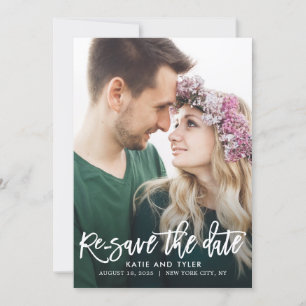 Brushed Charm EDITABLE COLOR Change The Date Card