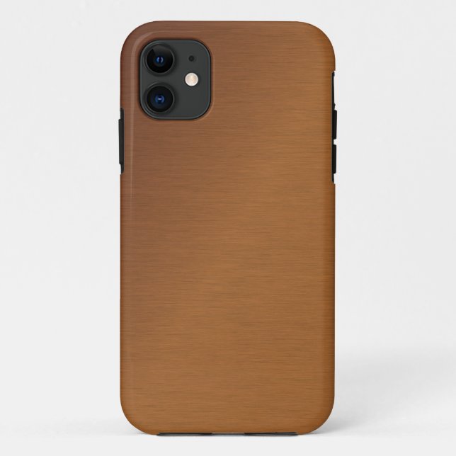 Brushed Copper Look 2 Case-Mate iPhone Case (Back)