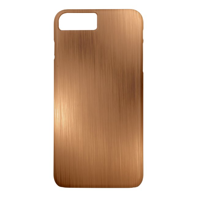 Brushed Copper Look Case-Mate iPhone Case (Back)