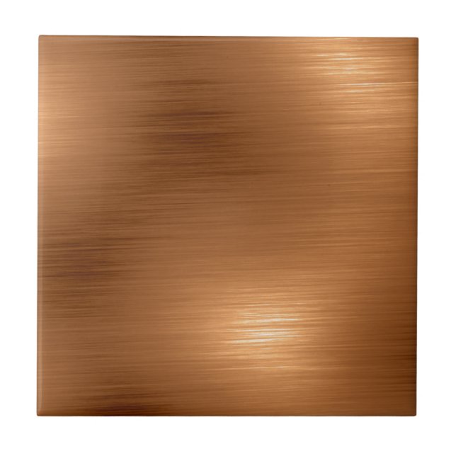 Brushed Copper Look Tile (Front)