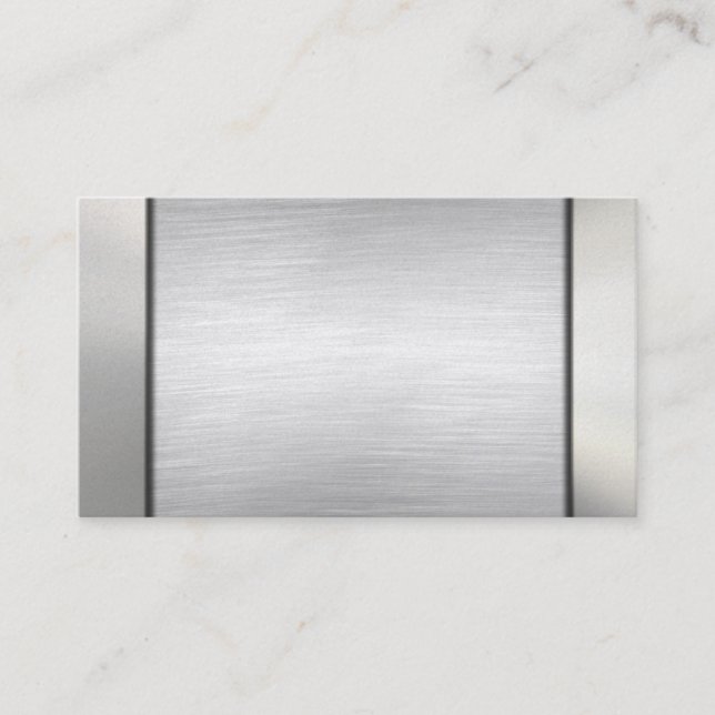 Brushed Gold Business Cards (Front)