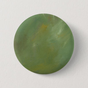 Brushed Green Faux Finish 6 Cm Round Badge