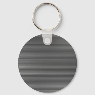 Brushed Grey Key Ring
