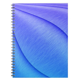 Brushed Lavender to Violet Contour Design Notebook