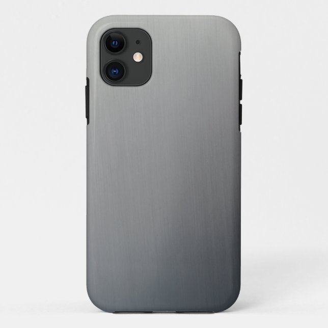 Brushed Metal Case-Mate iPhone Case (Back)