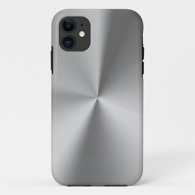 Brushed metal Case-Mate iPhone case (Back)