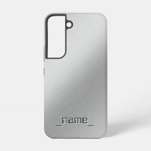 Brushed Metal design -  Samsung Galaxy Case