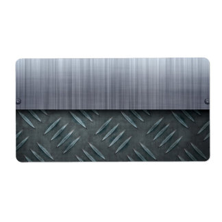 Brushed Metal Diamond Plate Template