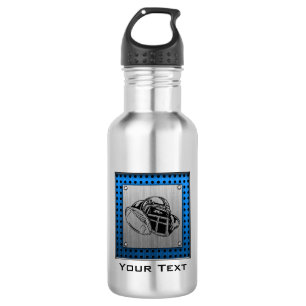 Brushed metal look Football Player 532 Ml Water Bottle