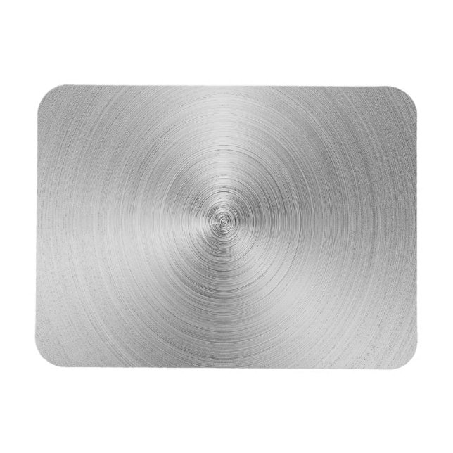 Brushed Metal Look Magnet (Horizontal)