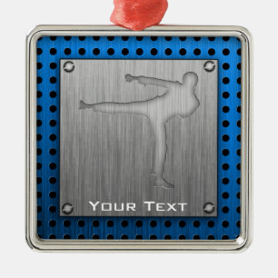 Brushed Metal-look Martial Arts Metal Tree Decoration