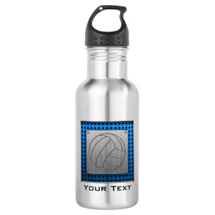 Brushed Metal-look Volleyball 532 Ml Water Bottle