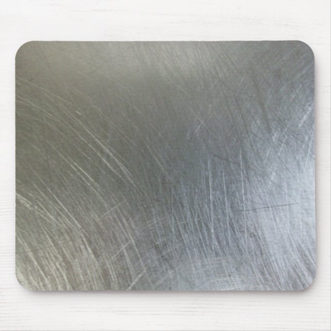 Brushed Metal Mouse Pad (Front)