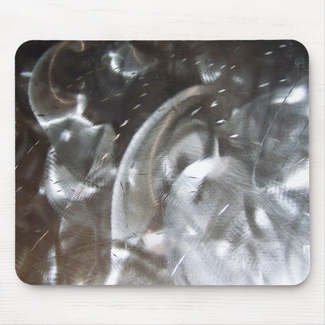 Brushed Metal Mouse Pad (Front)