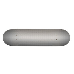 Brushed Metal Skateboard