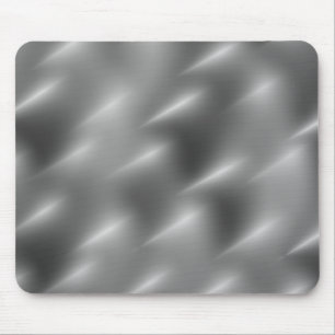 brushed metal swirls mouse pad