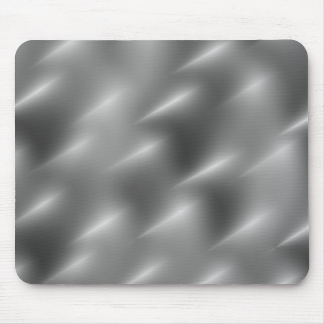 brushed metal swirls mouse pad (Front)