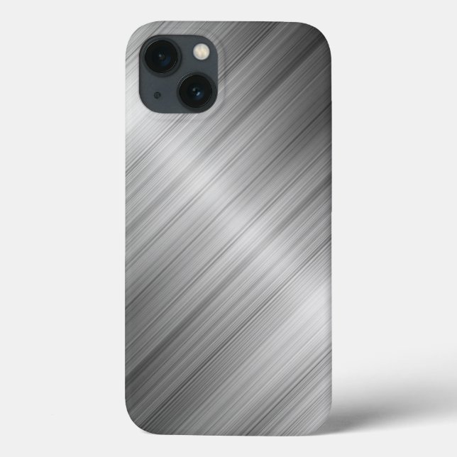 Brushed Metal Texture Case-Mate iPhone Case (Back)