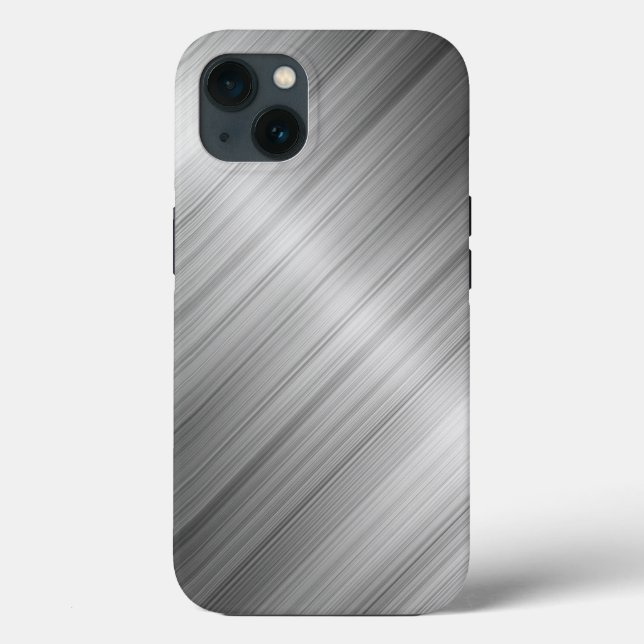 Brushed Metal Texture Case-Mate iPhone Case (Back)