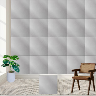 Brushed Metal Texture Ceramic Tile