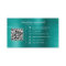 Brushed Metallic Teal Company Logo QR Code