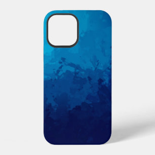 Brushed Painted Abstract Background. Brush stroked iPhone 12 Case