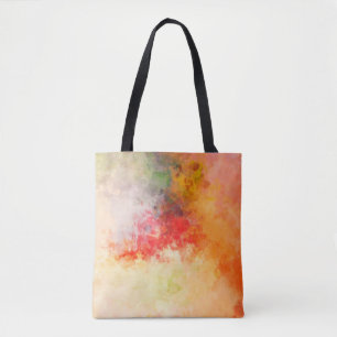 Brushed Painted Abstract Background. Brush stroked Tote Bag