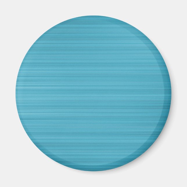 Brushed Pale Blue Magnet (Front)