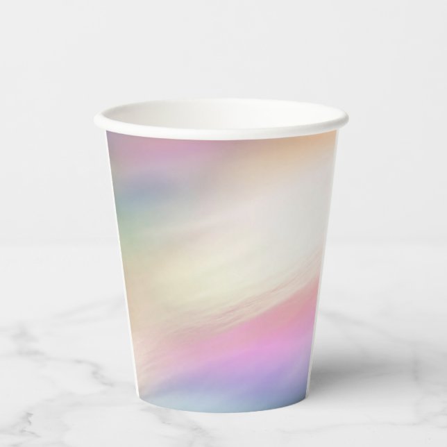 Brushed Pastel Paper Cup (Front)