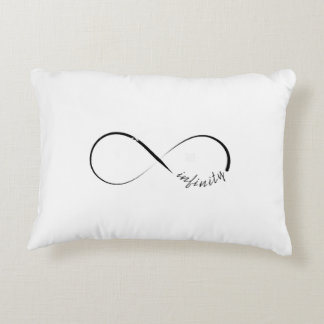 Brushed polyester accent pillow