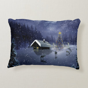 Brushed Polyester Decorative Cushion