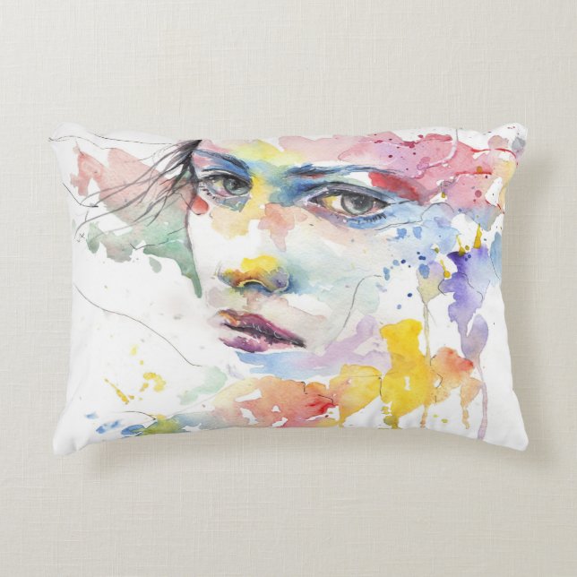 Brushed Polyester Decorative Cushion (Front)