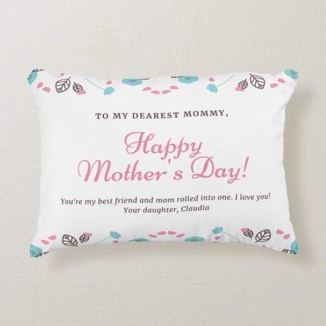 Brushed Polyester Decorative Cushion (Front)