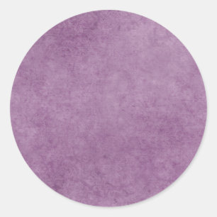 Brushed Purple BAckground Classic Round Sticker