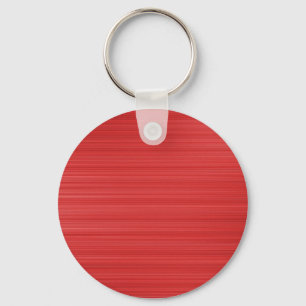 Brushed Red Key Ring
