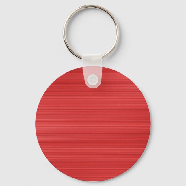 Brushed Red Key Ring (Front)