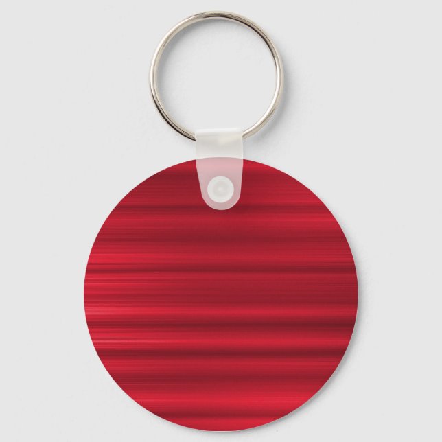 Brushed Red Key Ring (Front)