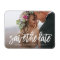 Brushed Save the Date Magnet