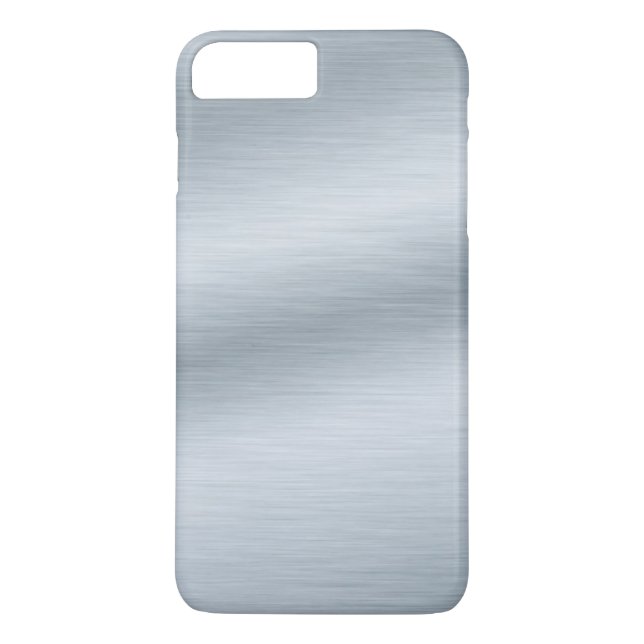 Brushed Silver Look Background Case-Mate iPhone Case (Back)