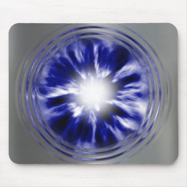 brushed silver wormhole 2 mouse pad (Front)