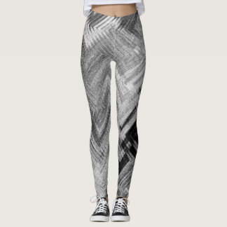 Brushed Steel Leggings by Artist C.L. Brown
