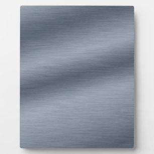 Brushed Steel Look Background Plaque