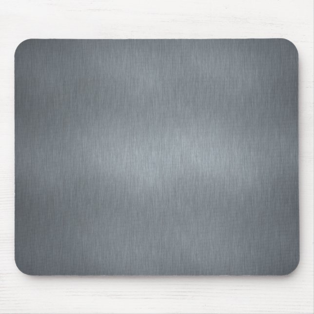 Brushed Steel Mouse Pad (Front)