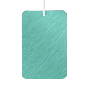 Brushed Turquoise Delight Car Air Freshener