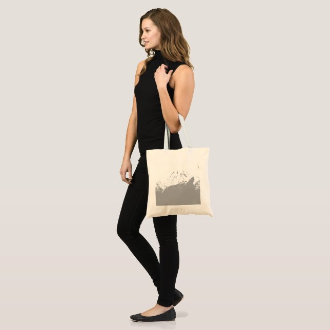 Brushstroke 11 tote bag (Front (Model))