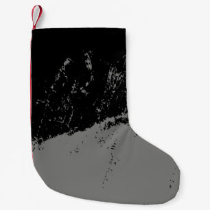 Brushstroke 2 small christmas stocking
