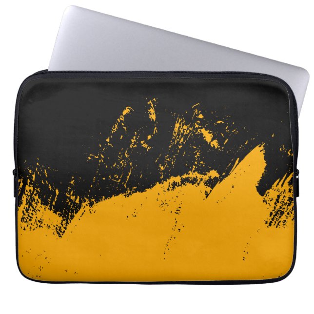 Brushstroke 3 laptop sleeve (Front)