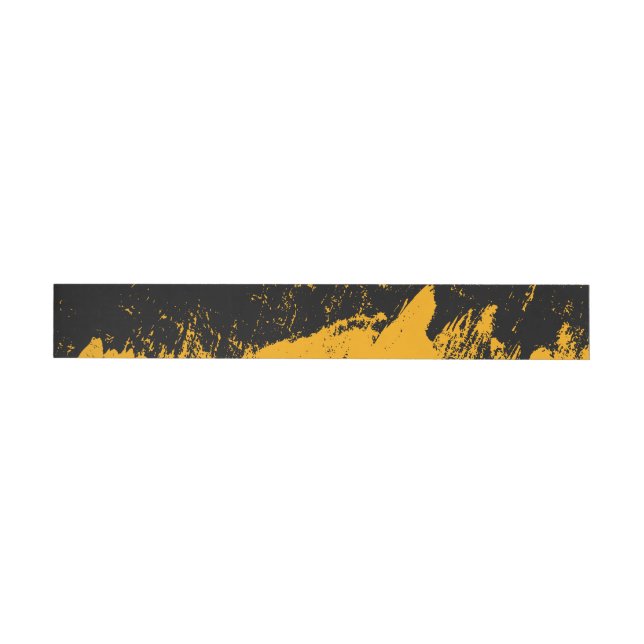Brushstroke 3 wraparound address label (Individual)